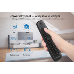 Uniwersalny pilot SofaBaton model U2